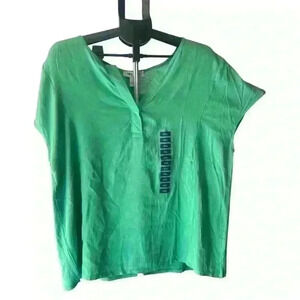 Nine West Ladies Summer Top Green NWT XXL